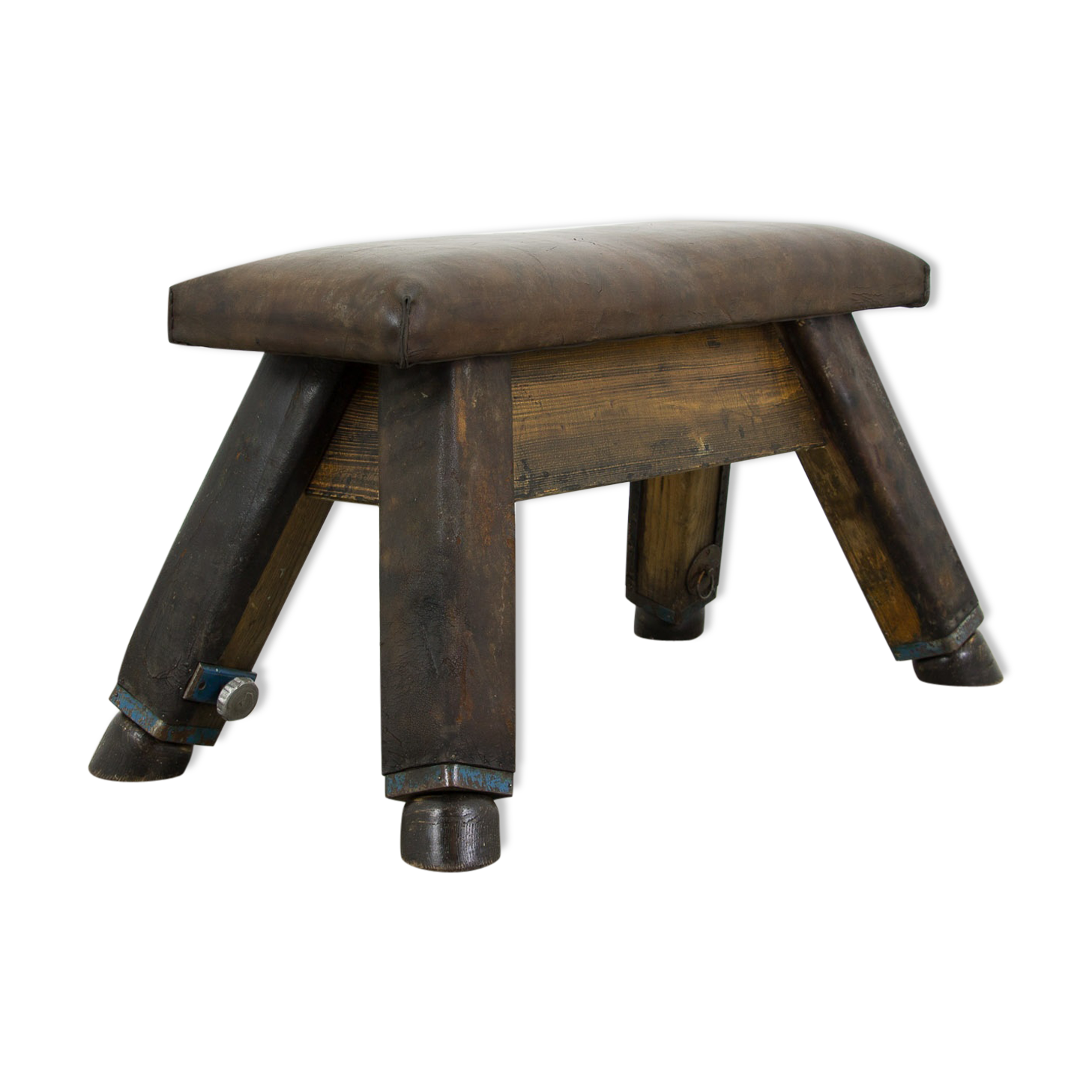 Banc de gymnastique en cuir