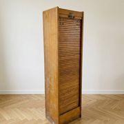Classeur à rideau ancien en chêne