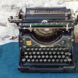 Underwood typewriter