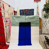 Handmade wool Berber rug 2.5 x 1.5 m