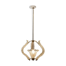 Italian Murano Glass Light Pendant by Ercole Barovier, 1940s