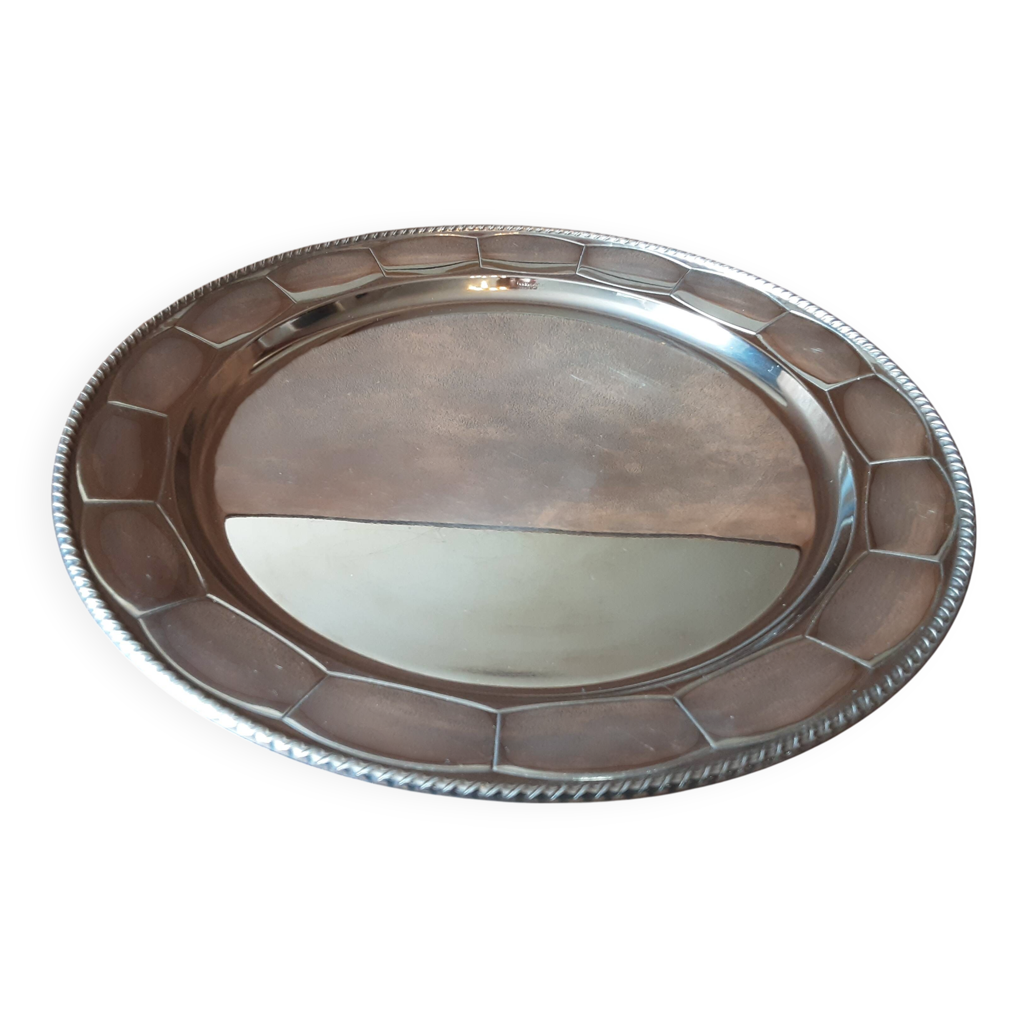Plateau  rond inox