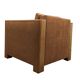 Club chairs Hugues Chevalier sycamore and suede