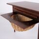 Foldable sewing table with drawer - Rosewood - Johannes Andersen - Silkeborg Furniture Factory - 1960s