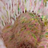 Par de jarrones de cristal de Murano. Italie, années 1940.