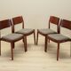 Set of four chairs, Danish design, 1970s, production: Denmark