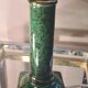 Vet marbled and glazed ceramic lamp 1970 to 80, 43x25