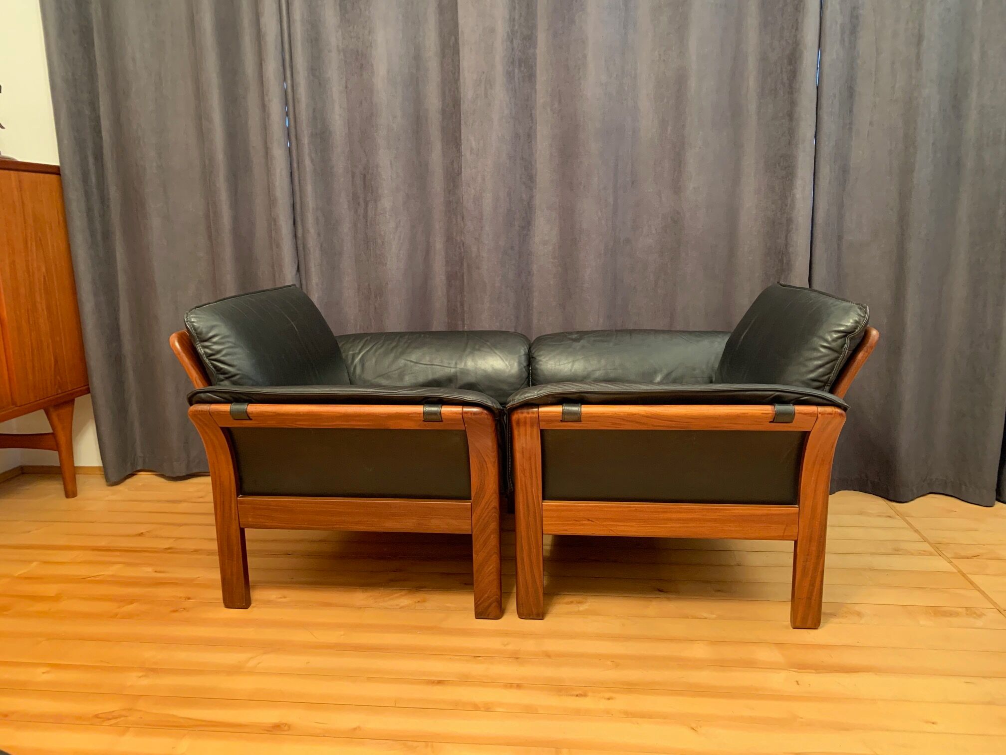 A pair of armchairs, Denmark, 1970s