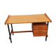 Bureau vintage métal et caisson bois