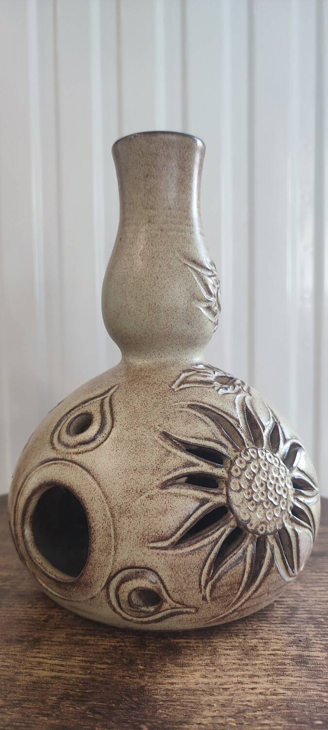 Vallauris ceramic lamp base by Fonck & Mateo