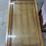 Glass coffee table