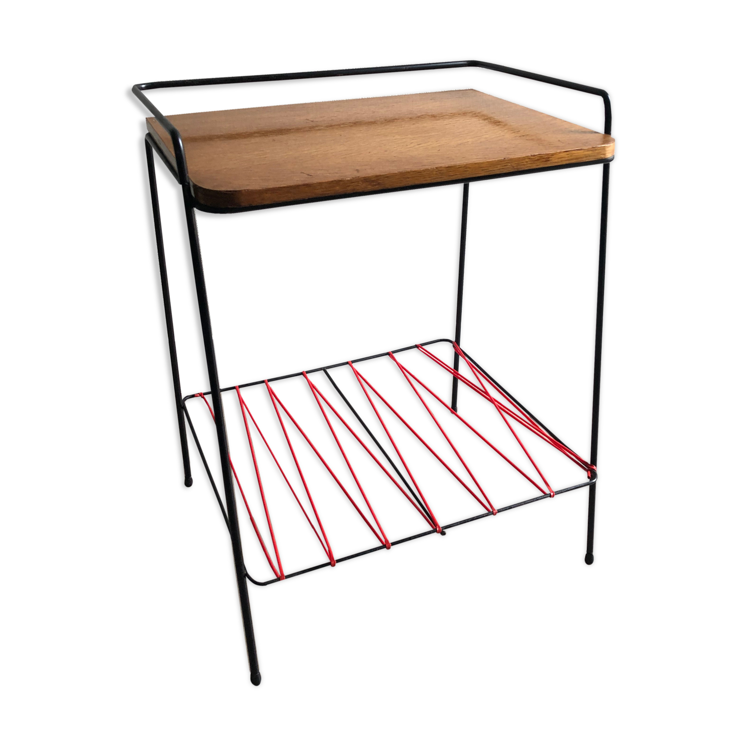 Vintage scoubidou sofa tip