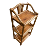 Rattan shelf