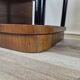 Pair of Art Decò bedside tables in walnut and thuja
