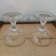 4 antique champagne glasses