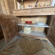 Antique sideboard, double-bodied dresser