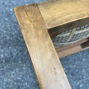 Tabouret style Louis XVI tapisserie vintage