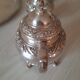 Silver metal coffee service