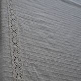Old linen and macramé tablecloth 1.50/1.72