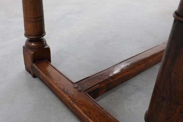 Grande table à manger en chêne français, style Renaissance, vers 1880