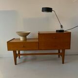 Light wood storage unit
