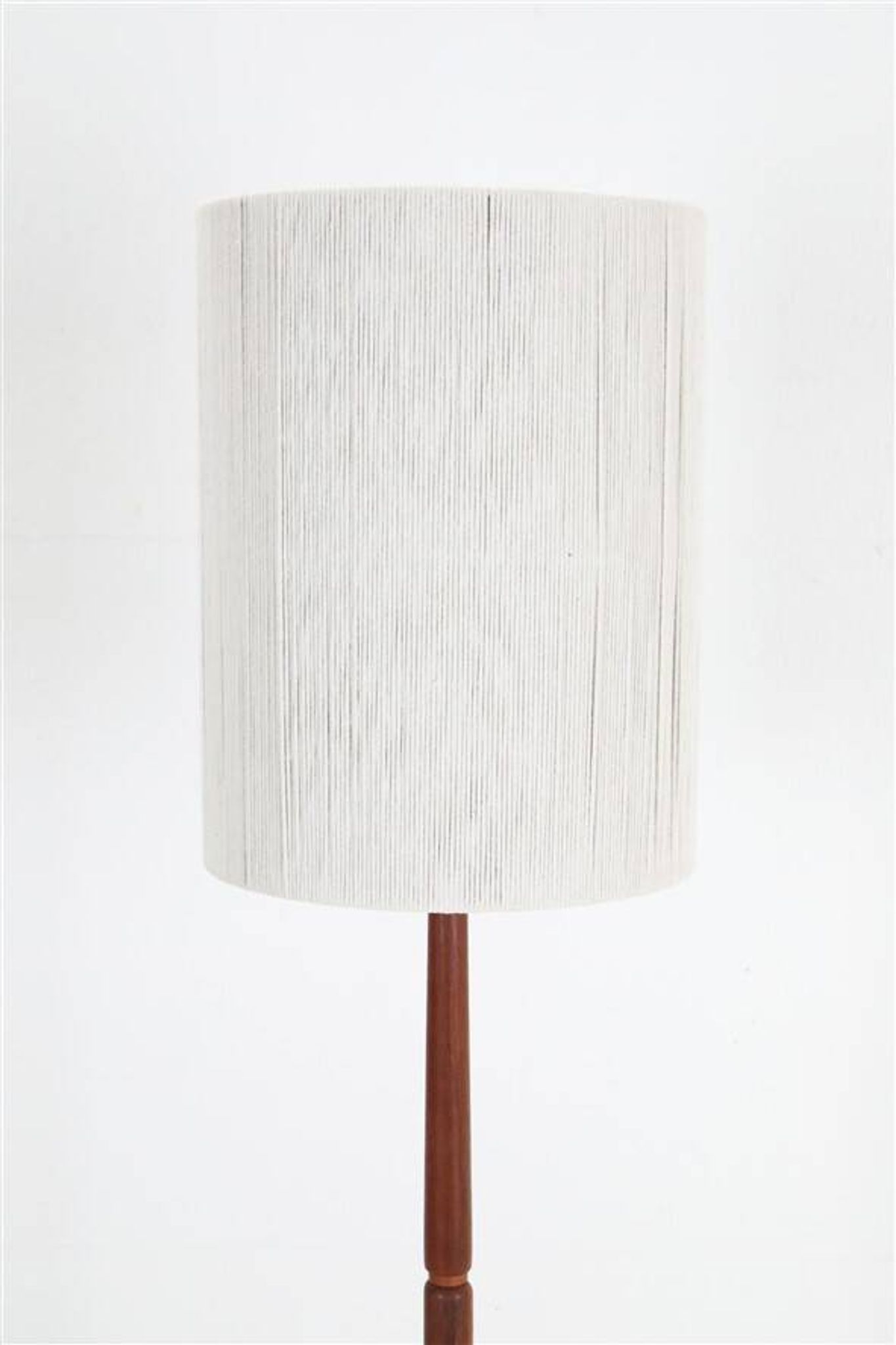 Mid-century teak floor lamp / Danish modern design / 1960s