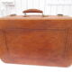 Vintage leather suitcase
