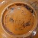 Ceramic Plate with Stylized Birds Graffito Style Pesaro Faenza Early 900
