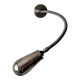Industrial wall lamp office - flexible rod