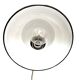 BLACK ENAMELLED TOLE WALL LAMP 1940 LEGRAND Ø 25 CM