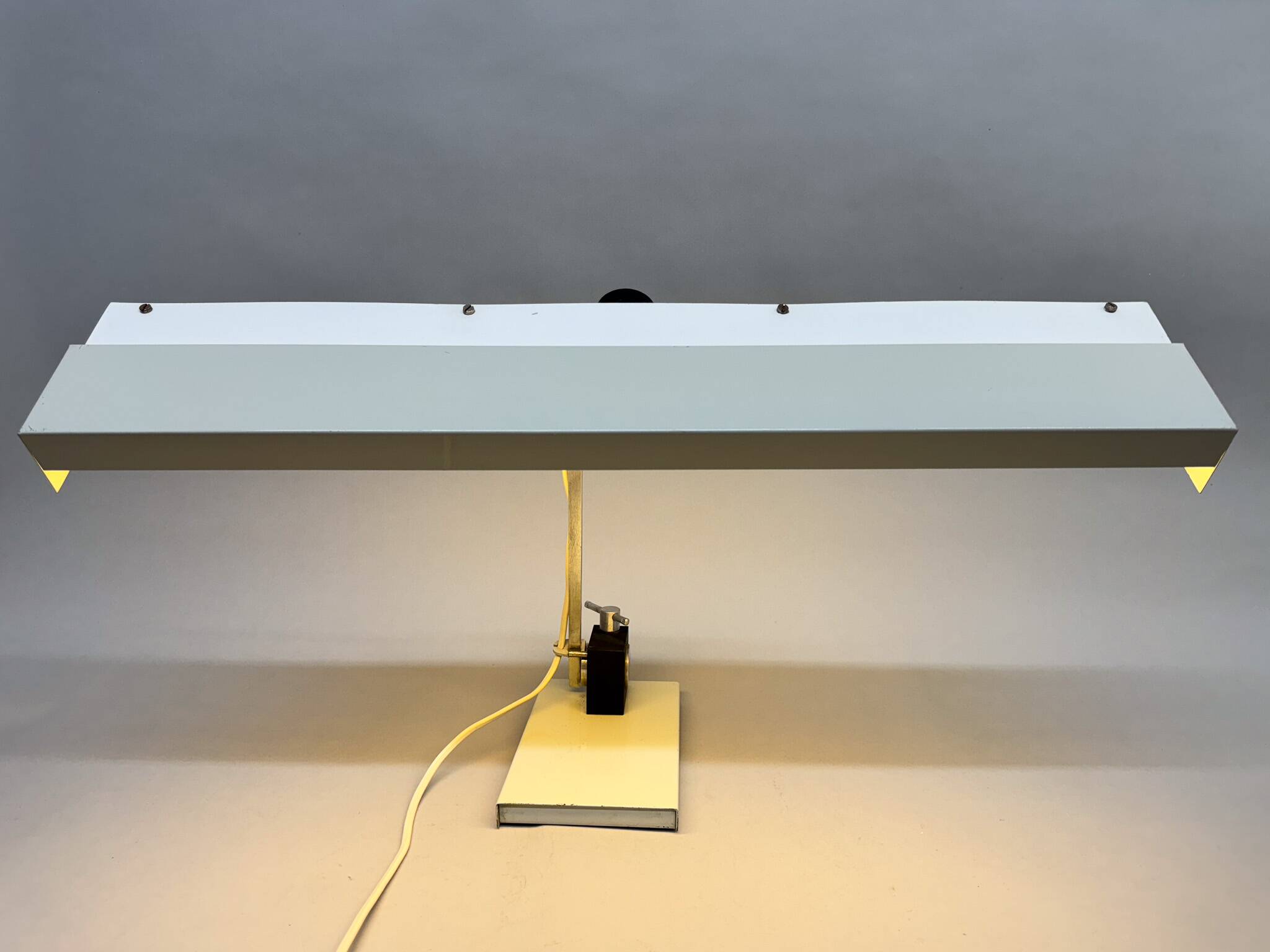 Space Age Metal Desk Lamp by Klaus Musinowski for VEB Dresden, Germany
