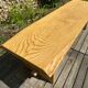 Vintage chalet bench in solid ash