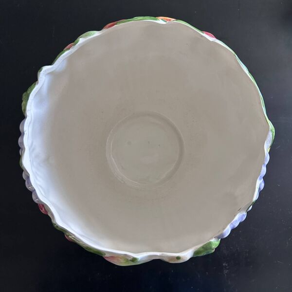 Grand cache pot en barbotine