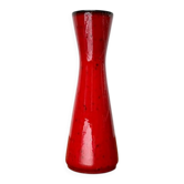 Vase Diabolo en Céramique Ouest-Allemand du Milieu du Siècle, WGP, de Scheurich, années 1960