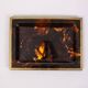 Vintage Italian Brass and Acrylic Glass Tray, 1970s