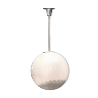 Murano dela murrina glass pendant lamp for mazzega 1970