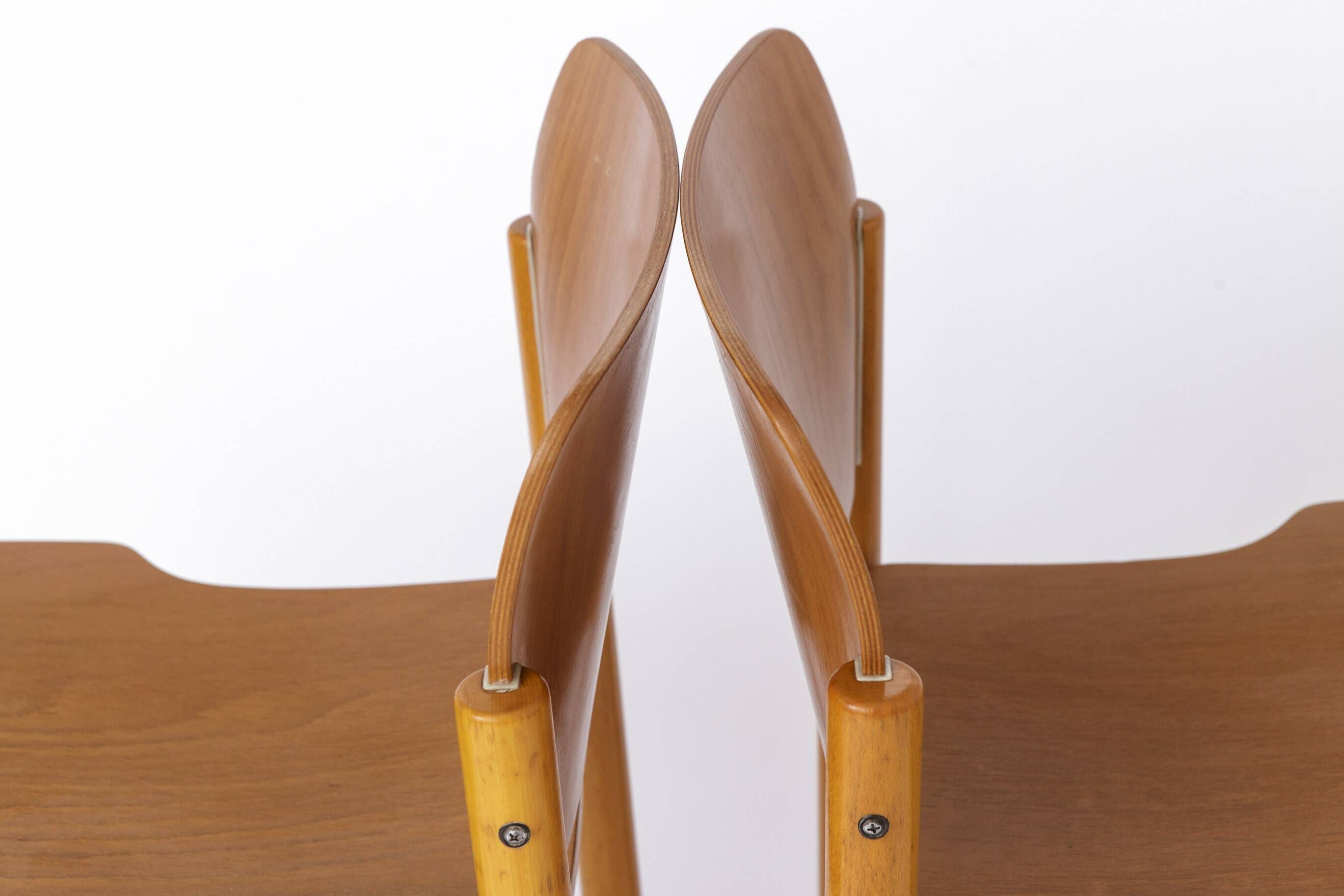 2 Vintage Chairs by Kusch + Co, 1980s Germany