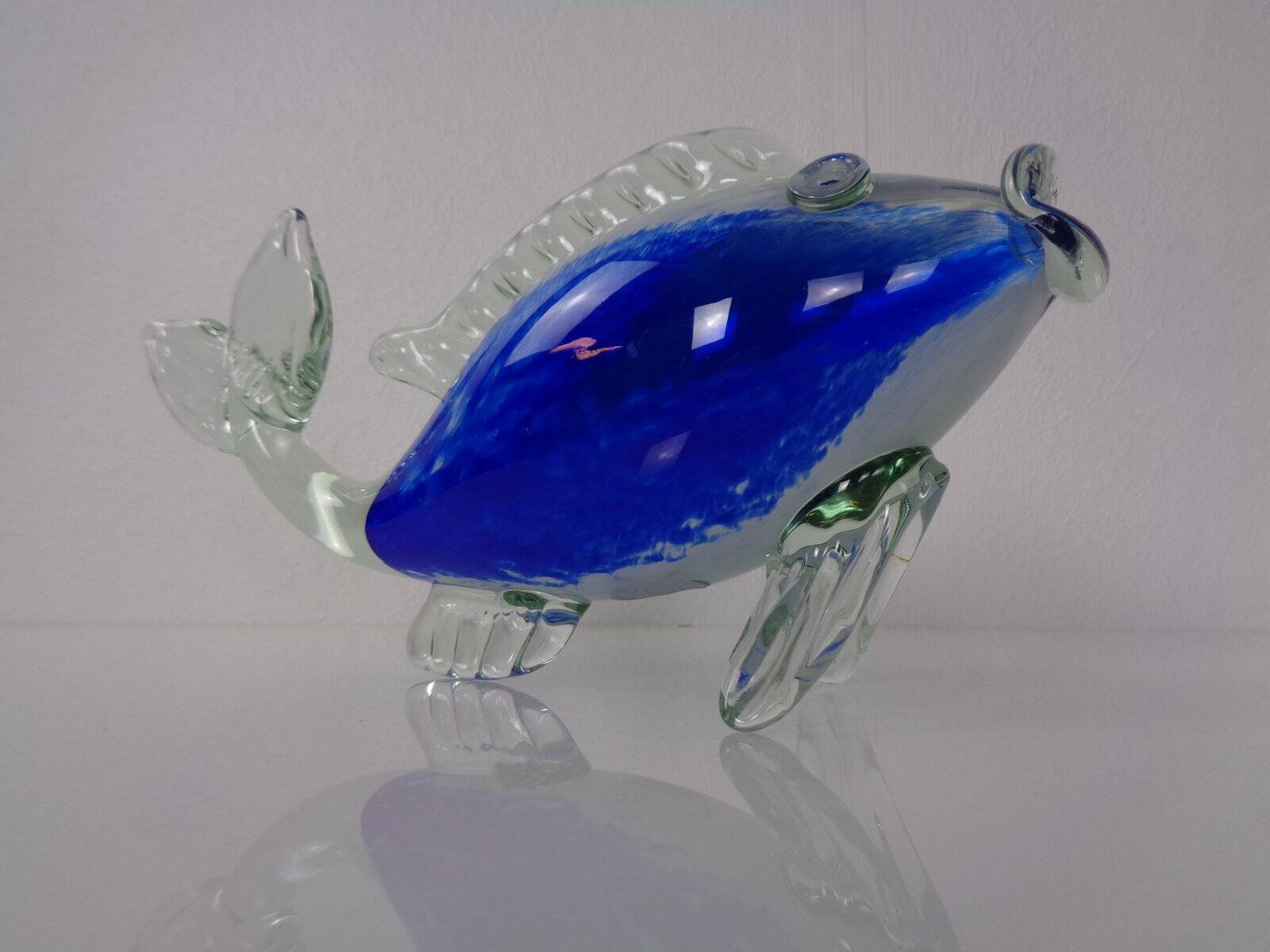 Italian Murano Glass Fish by Fratelli Toso, Italy, 1960s