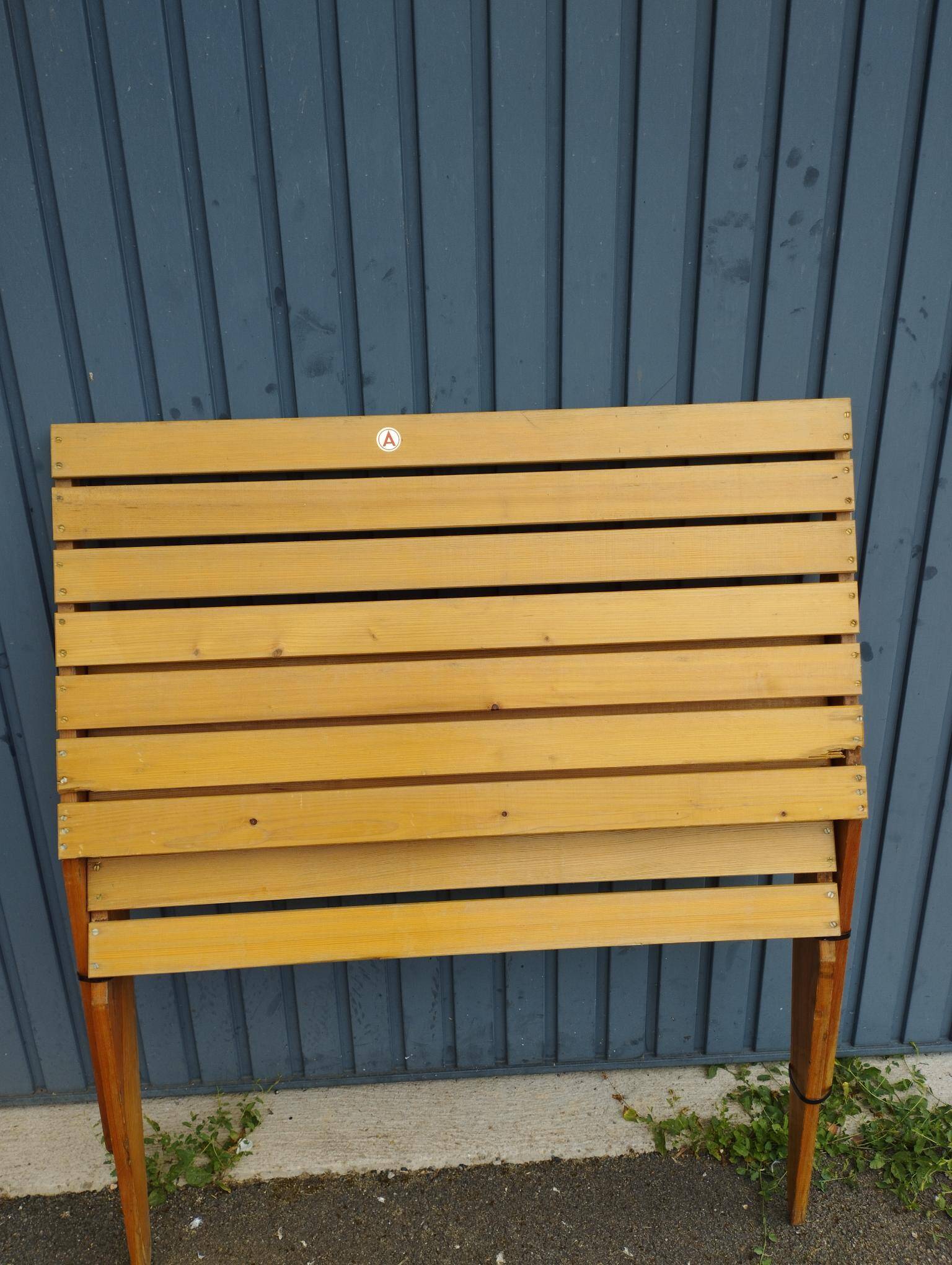 Banc pliant vintage