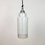 Vintage Glass Ceiling Light, 1970s