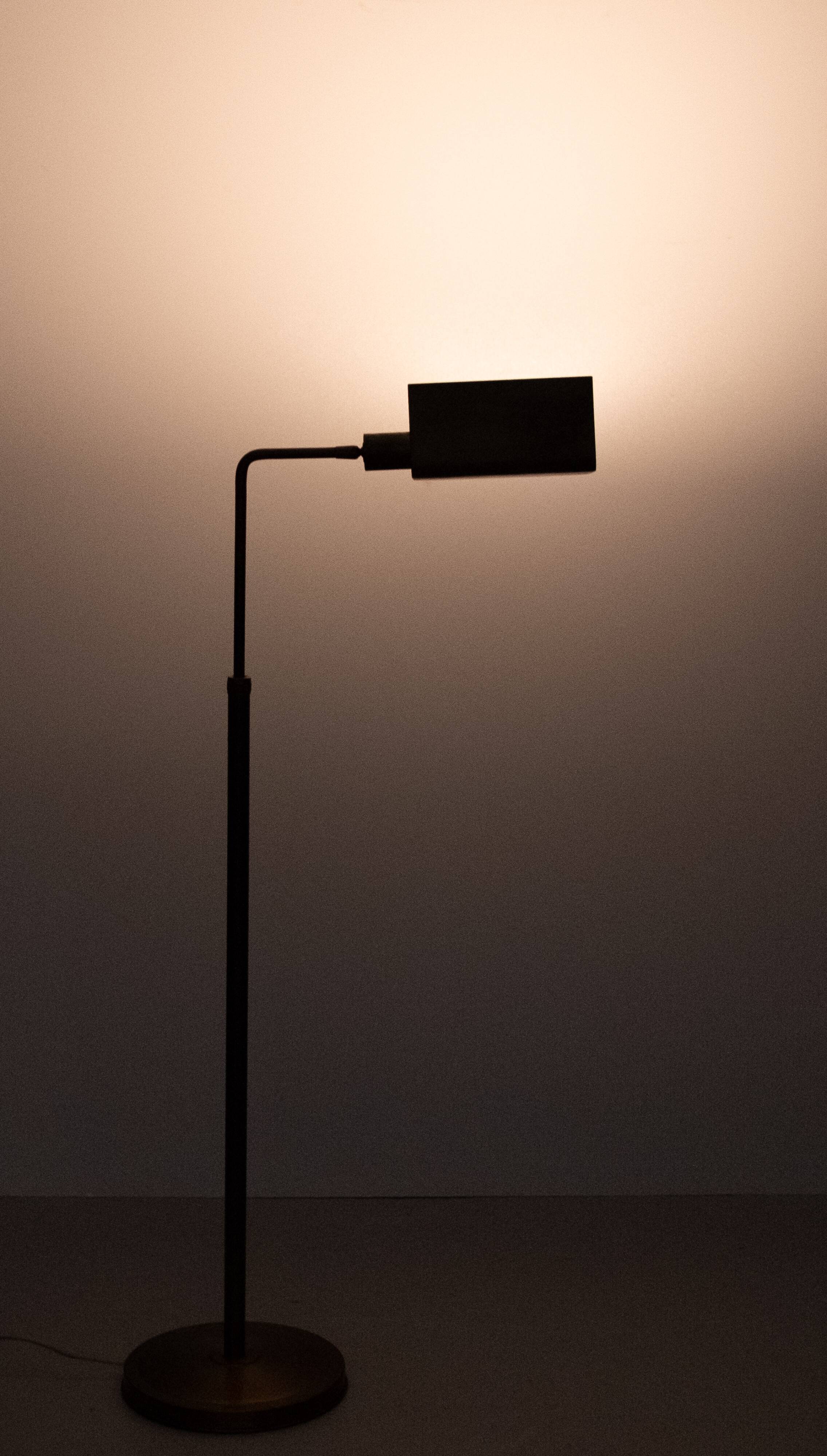 Heca Edam Adjustable Floor Lamp 1970s Holland