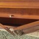 Tv cabinet 2 doors and 1 niche with Pull, in Cherry Solid Louis Philippe style.