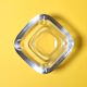 Vintage Heavy Crystal Ashtray / Vannes Le Chatel Crystal / France / 1980s