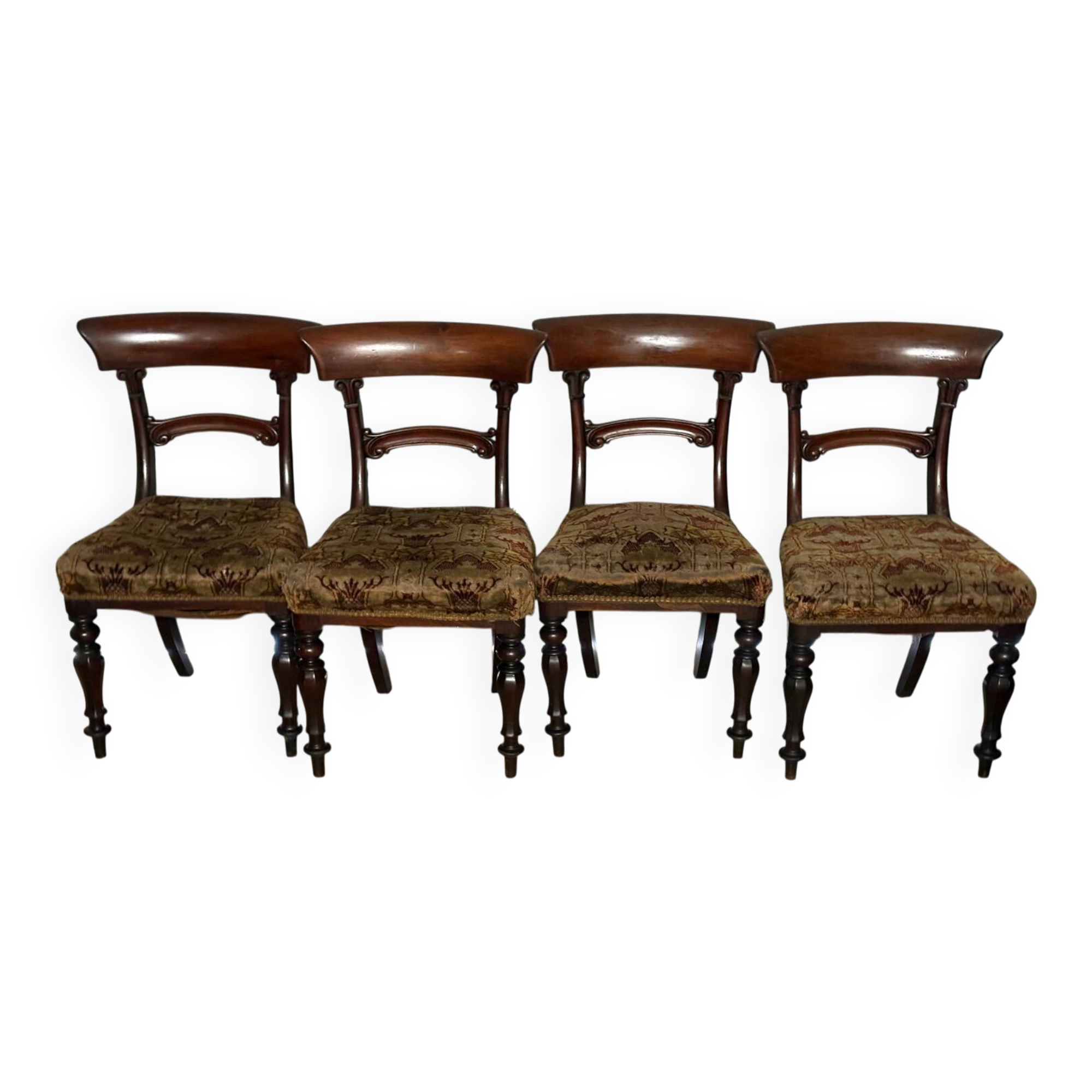 Set of 4 Empire style chairs