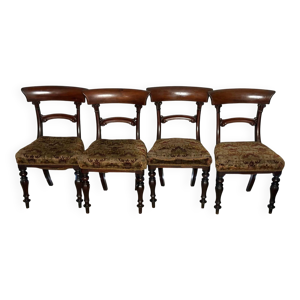 Lot de 4 chaises style - empire