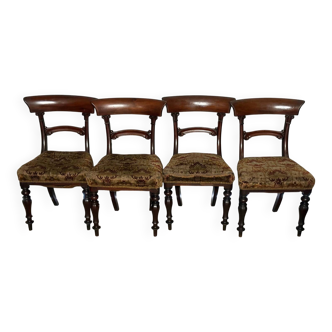 Set of 4 Empire style chairs
