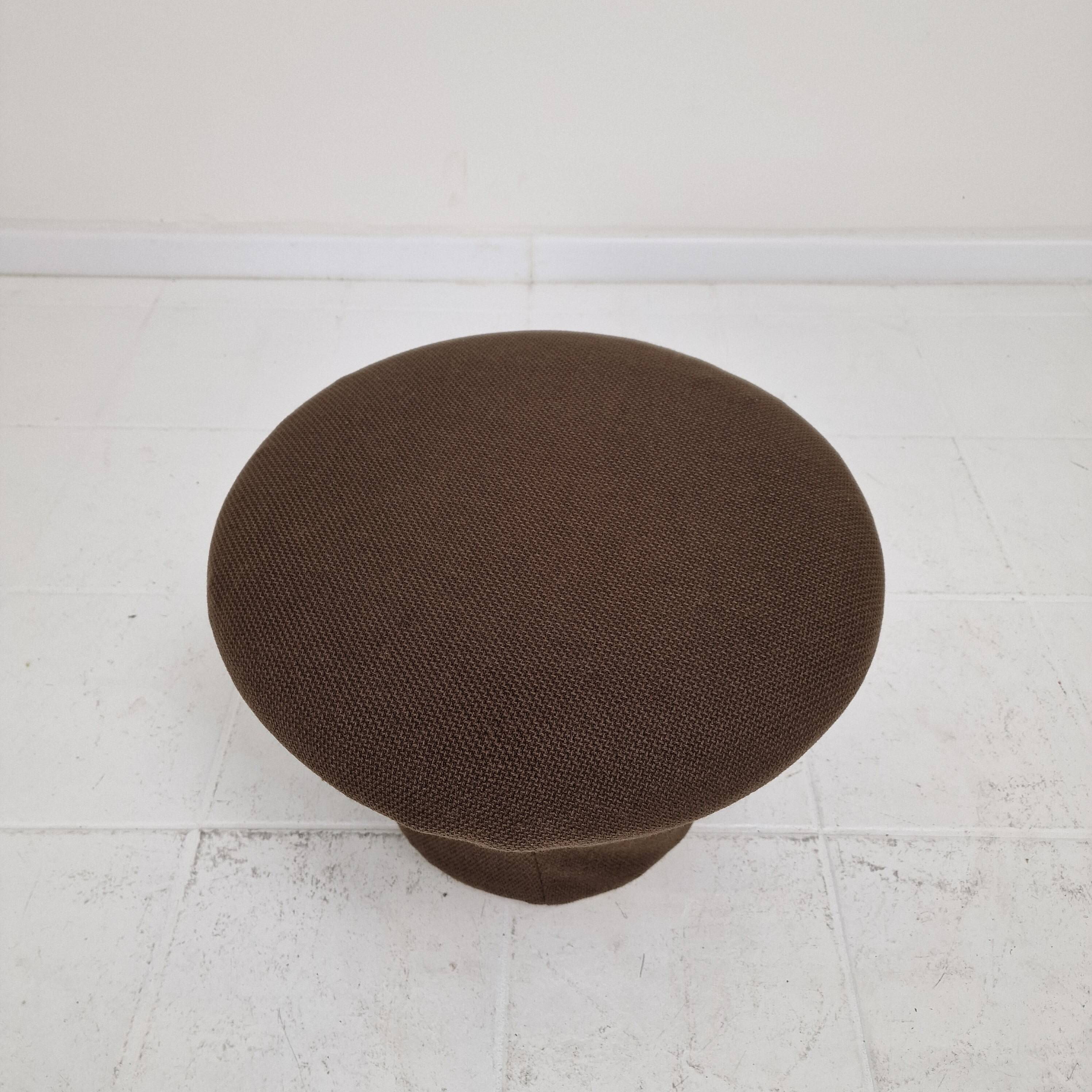 Mushroom Pouf or Ottoman by Pierre Paulin for Artifort, 1970's