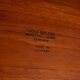 Danish dining table in teak, beech, and brass, model AT 303 Hans Wegner.