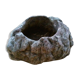 Ashtray in petrified wood