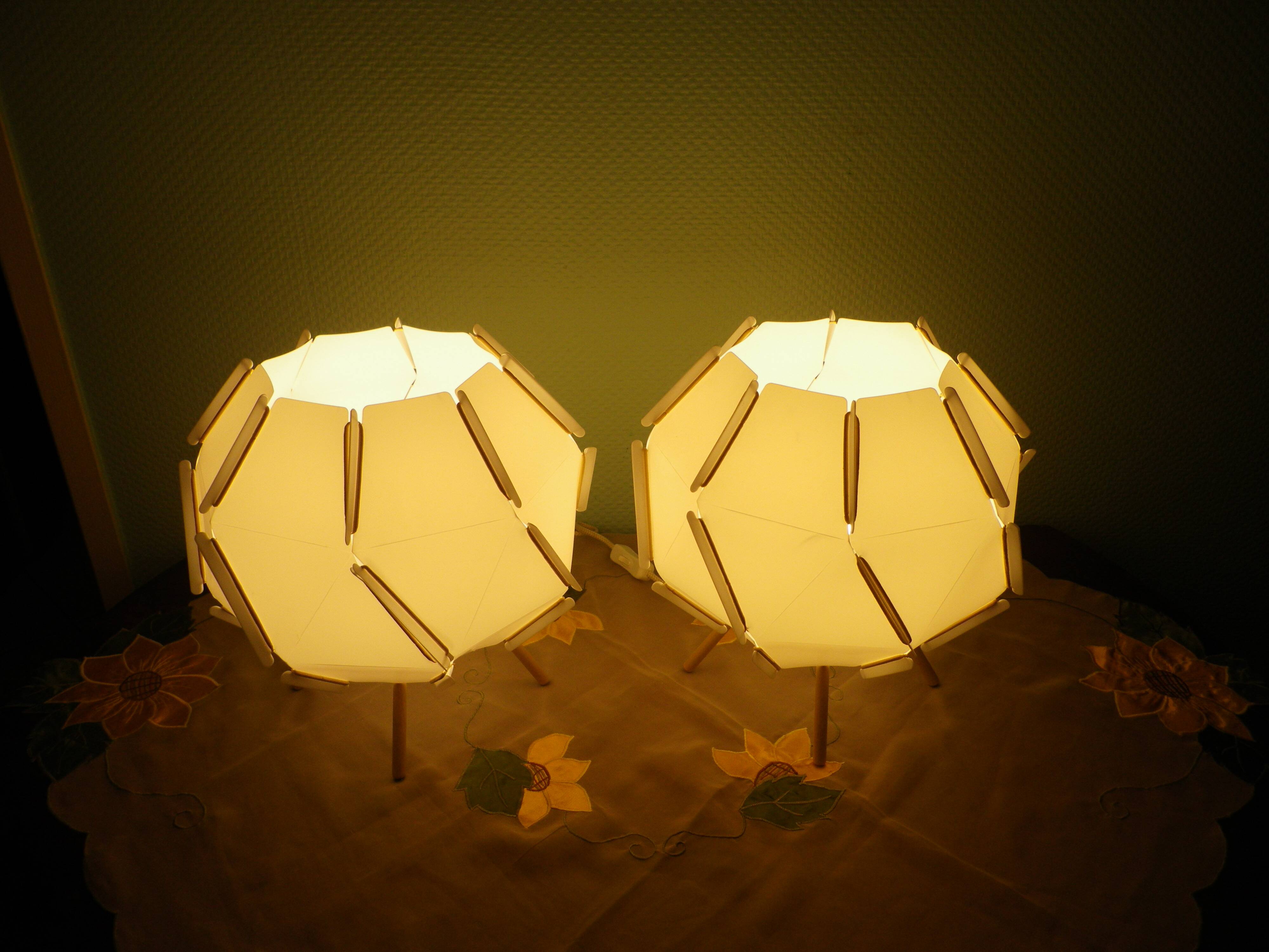 Lamp by designer Mia Cullin